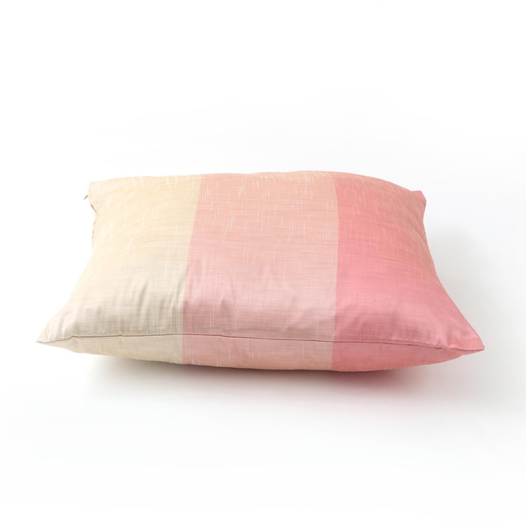 Wesley Set of 2 Colourblocked Cushion Covers - 65x65cm