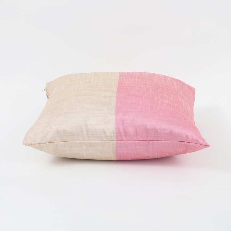 Wesley Set of 2 Colourblock Cushion Covers - 45x45cm