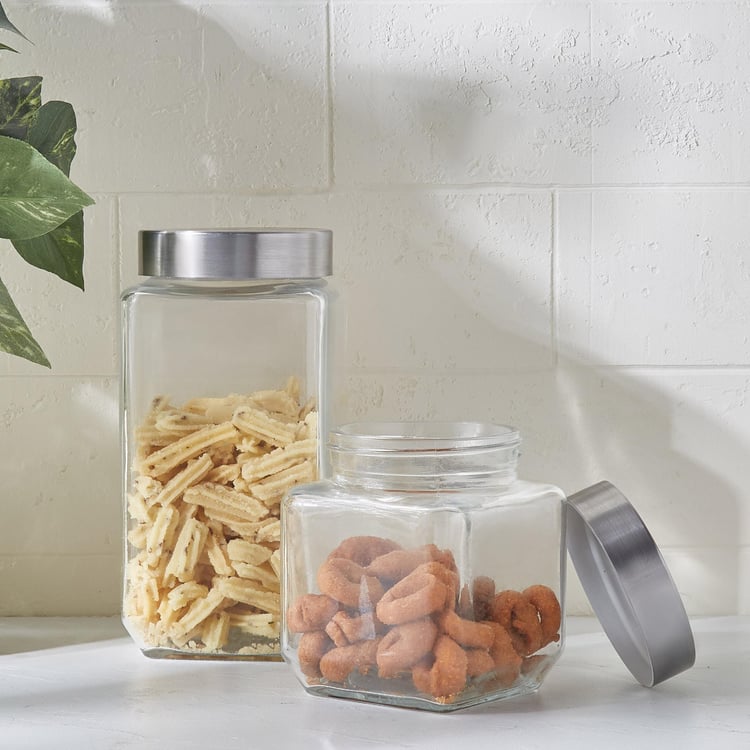 Pacific Blithe Glass Canister - 500ml