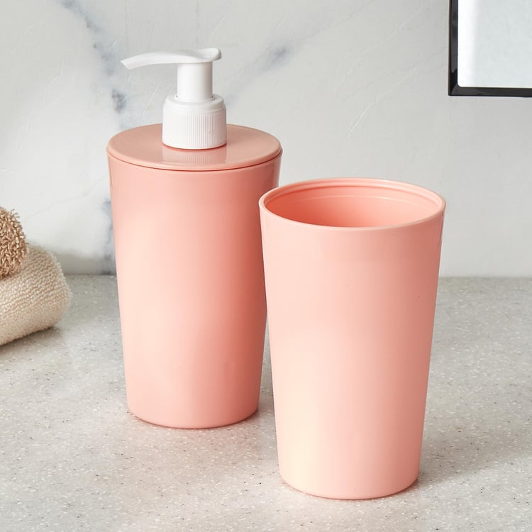 Spinel 2Pcs Polypropylene Bathroom Set