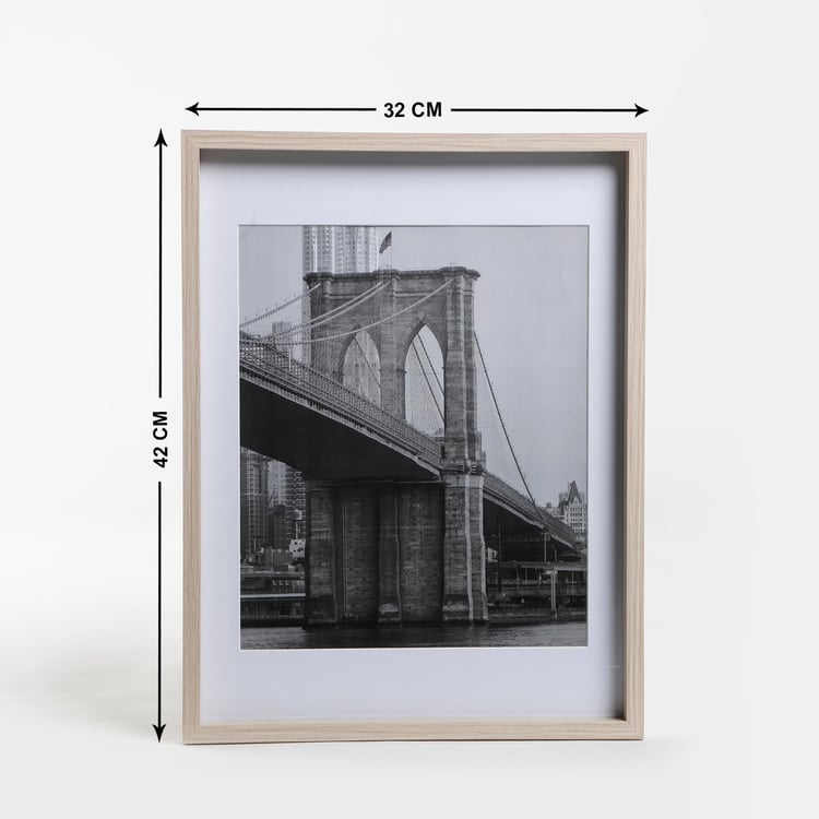 Photomontage Wooden Photo Frame - 42x32cm