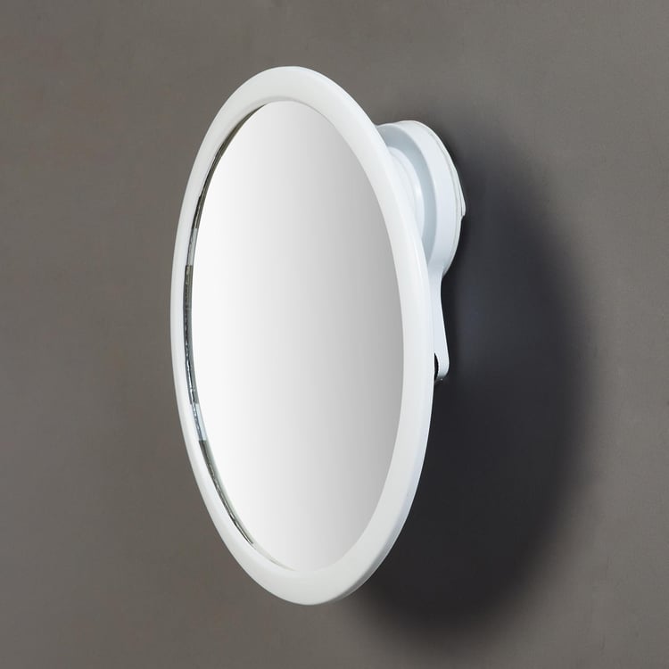 Orion Suction Polypropylene Round Wall Mirror - 20cm