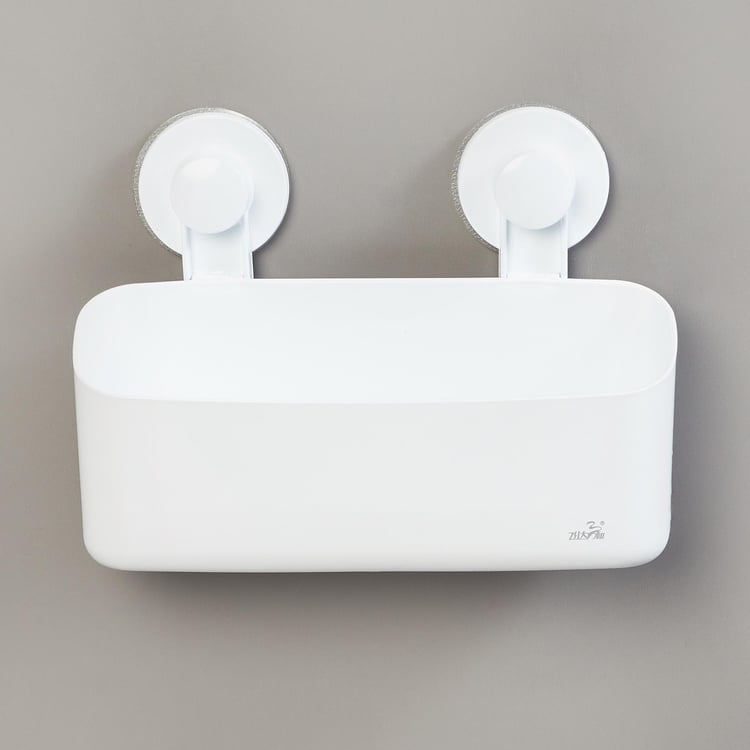 Orion Suction Polypropylene Bath Storage Rack