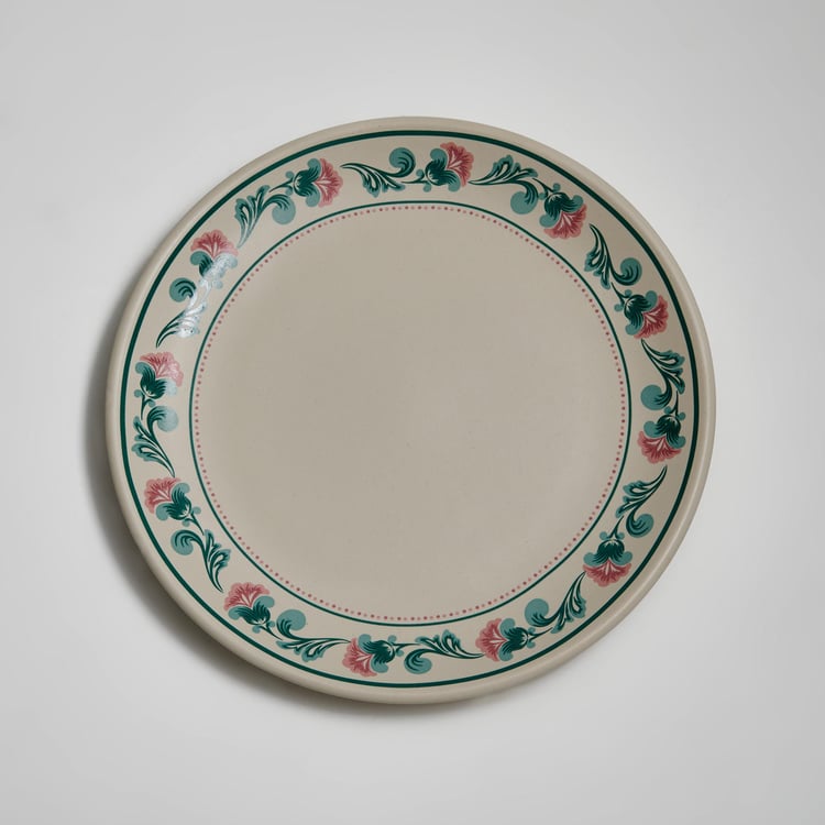 Corsica Mohar Stoneware Printed Dinner Plate - 25.5cm