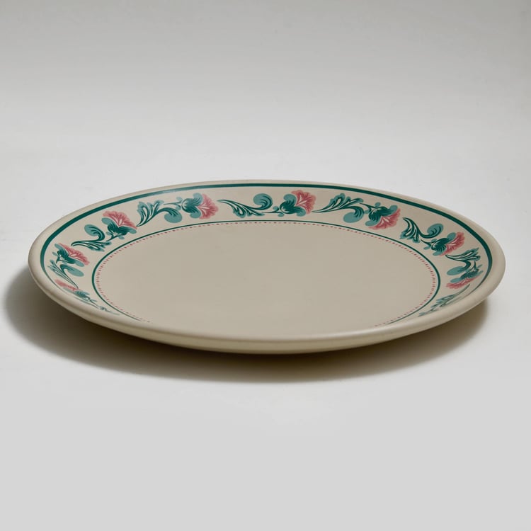 Corsica Mohar Stoneware Printed Dinner Plate - 25.5cm