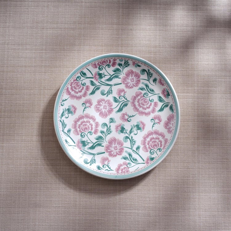 Corsica Mohar Stoneware Printed Side Plate - 18cm