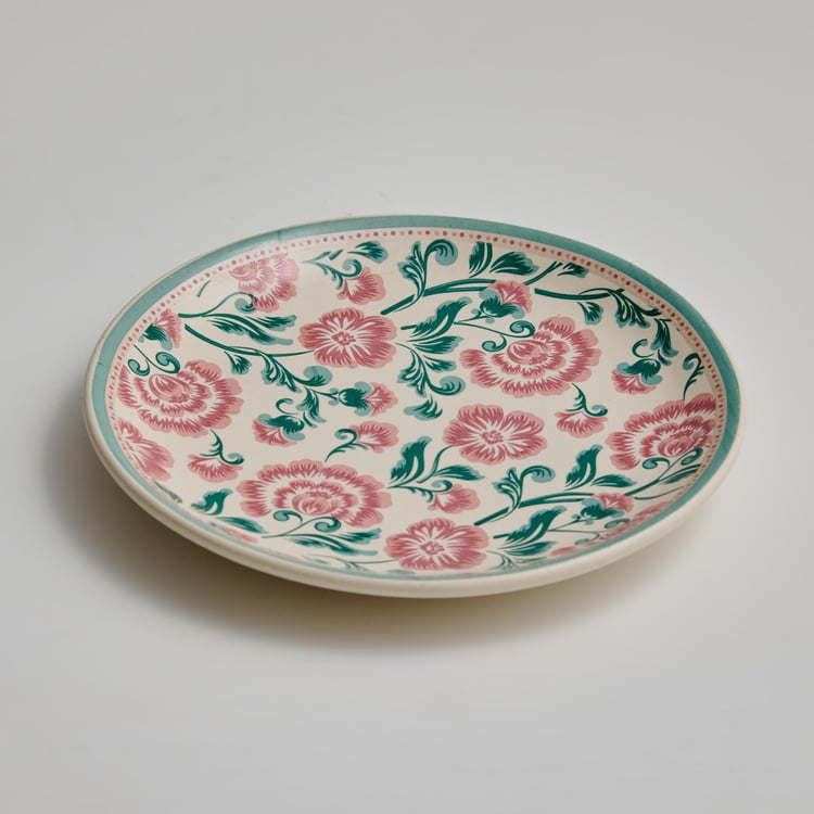 Corsica Mohar Stoneware Printed Side Plate - 18cm