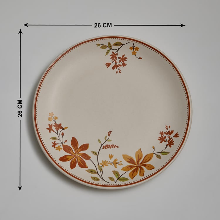 Corsica Mohar Stoneware Printed Dinner Plate - 26cm