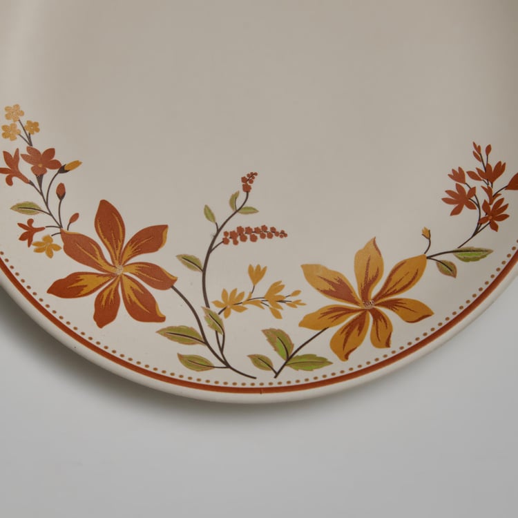 Corsica Mohar Stoneware Printed Dinner Plate - 26cm