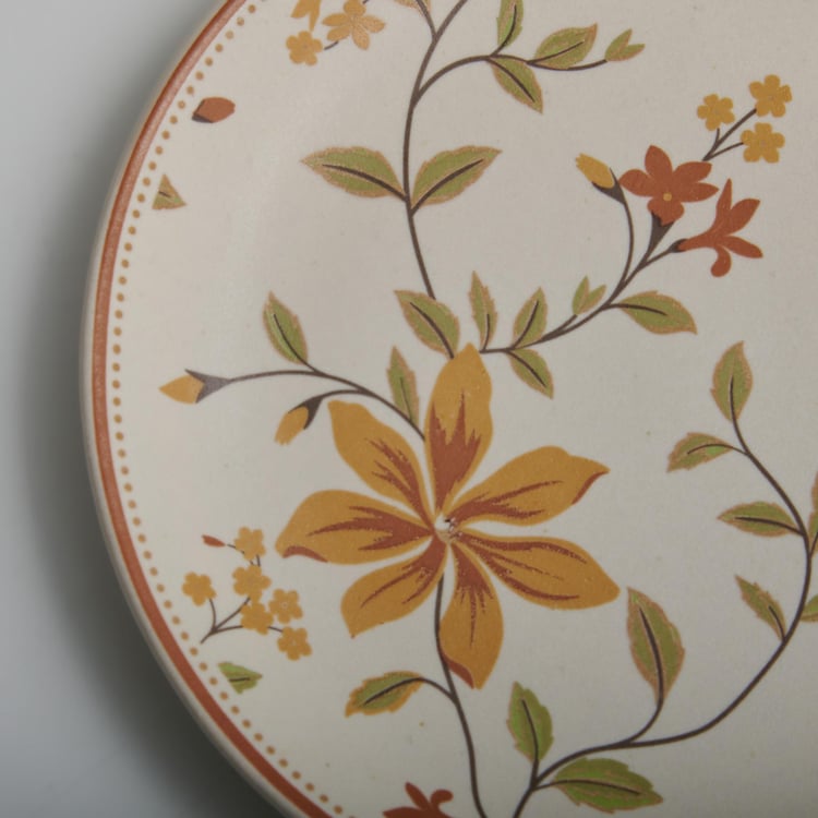 Corsica Mohar Stoneware Printed Side Plate - 18cm