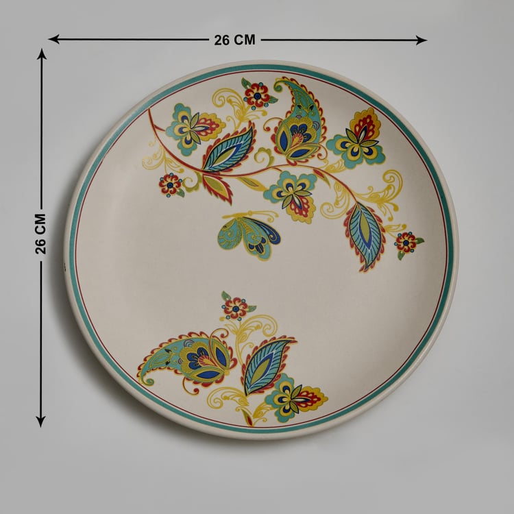 Corsica Mohar Stoneware Printed Dinner Plate - 26cm