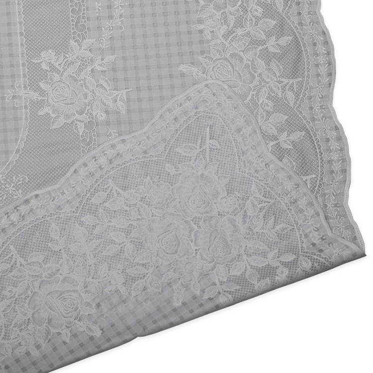 Corsica Bloom Floral PVC 4-Seater Rectangle Table Cover - 135x90cm