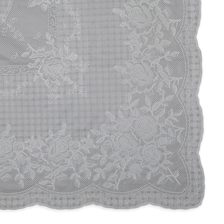 Corsica Bloom Floral PVC 4-Seater Rectangle Table Cover - 135x90cm