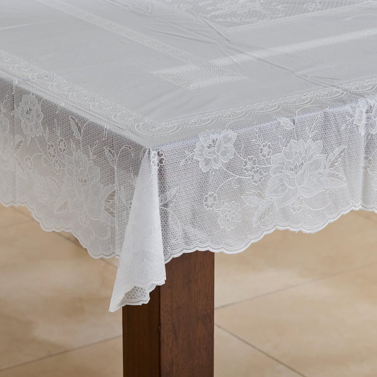 Corsica Bloom Floral PVC 8-Seater Table Cloth - 220x150cm