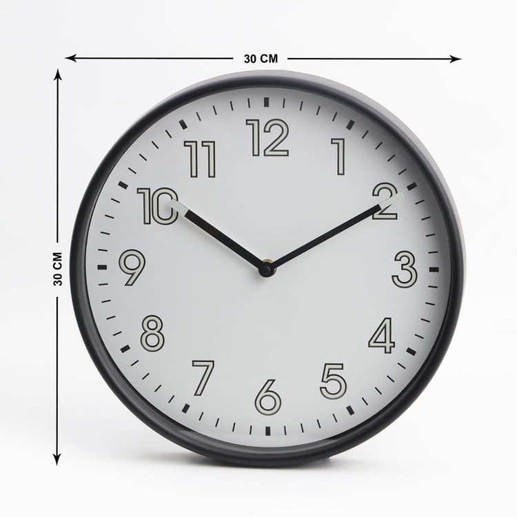 Casablanca Glass Wall Clock - 30cm