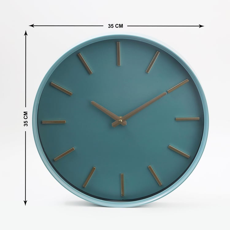 Casablanca Glass Wall Clock - 35cm