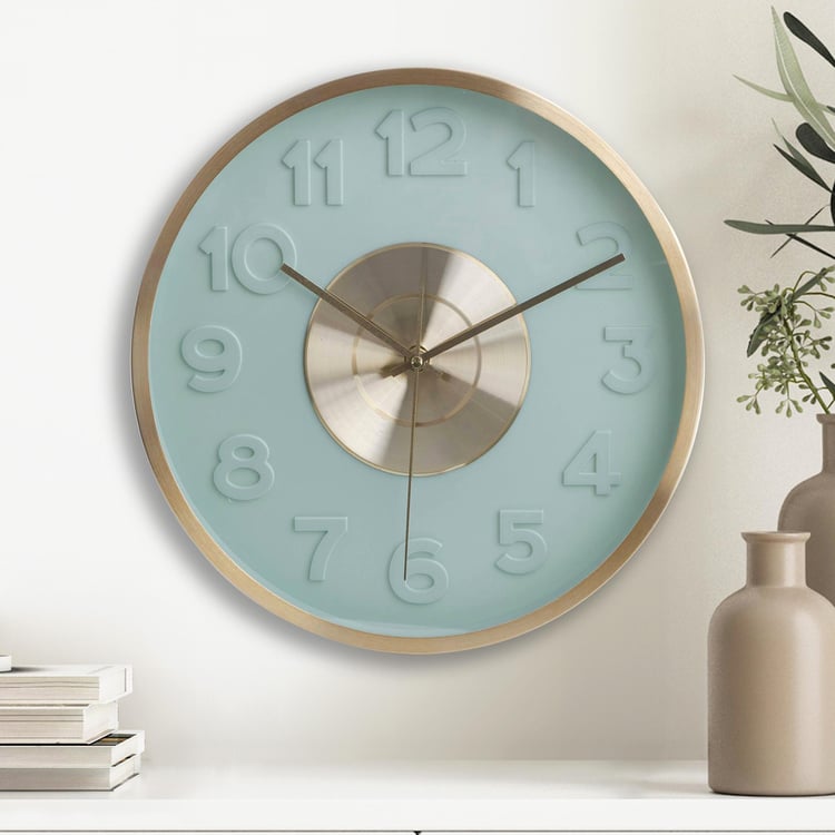 Casablanca Modern Glass Wall Clock - 30cm