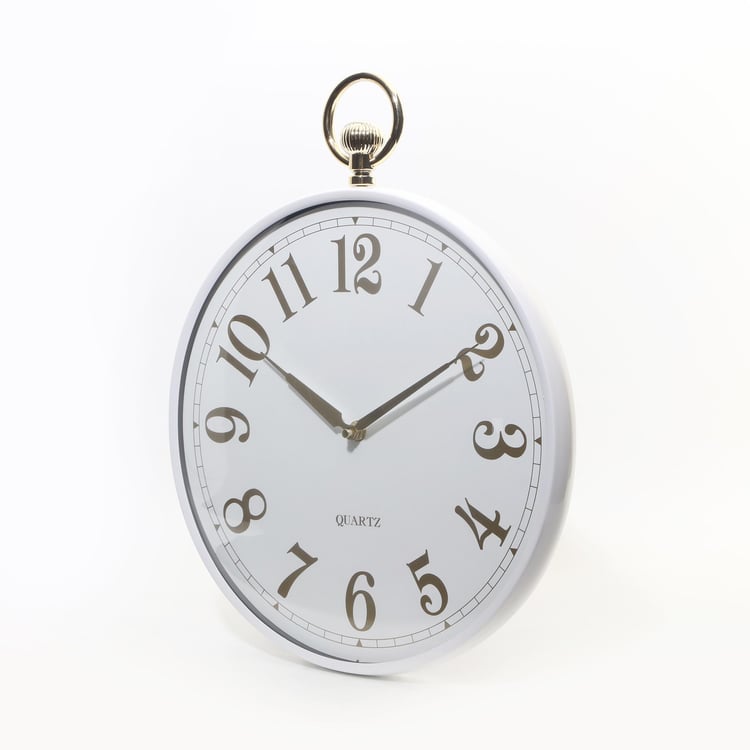 Casablanca Glass Wall Clock with Stopper - 30cm