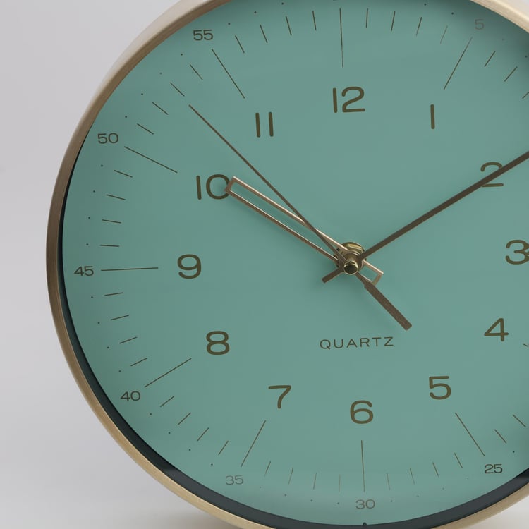 Hello Spring Glass Wall Clock - 24.5cm