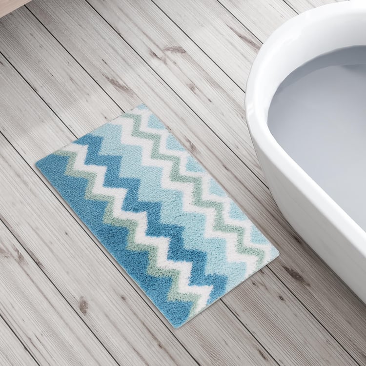 Mekong Printed Anti-Slip Bath Mat - 60x40cm