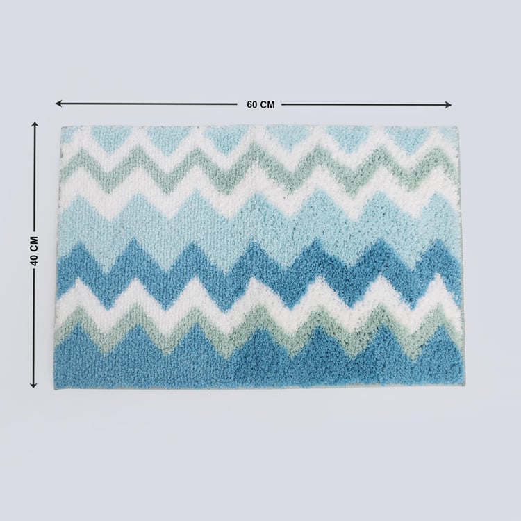 Mekong Printed Anti-Slip Bath Mat - 60x40cm