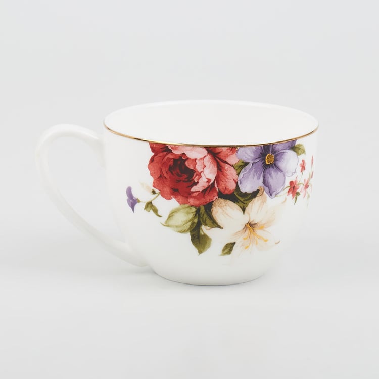 Signature Series Bone China Printed Cup and Saucer - 240ml