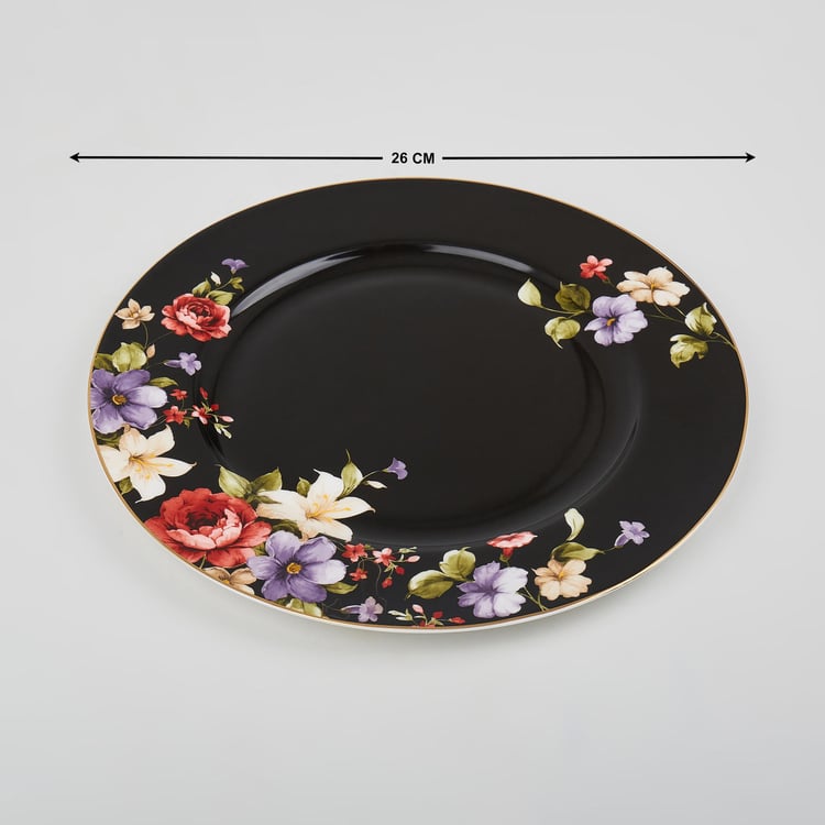 Signature Series Bone China Printed Dinner Plate - 26cm