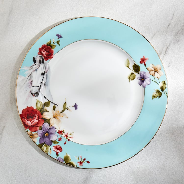 Signature Series Bone China Printed Dinner Plate - 26.5cm