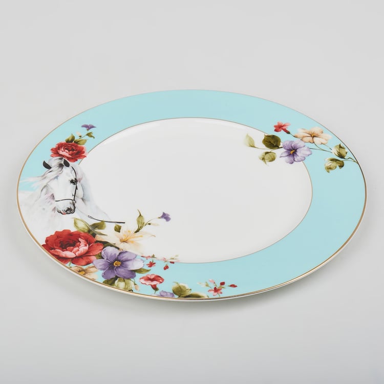 Signature Series Bone China Printed Dinner Plate - 26.5cm