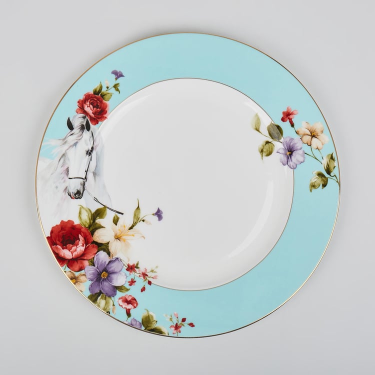 Signature Series Bone China Printed Dinner Plate - 26.5cm