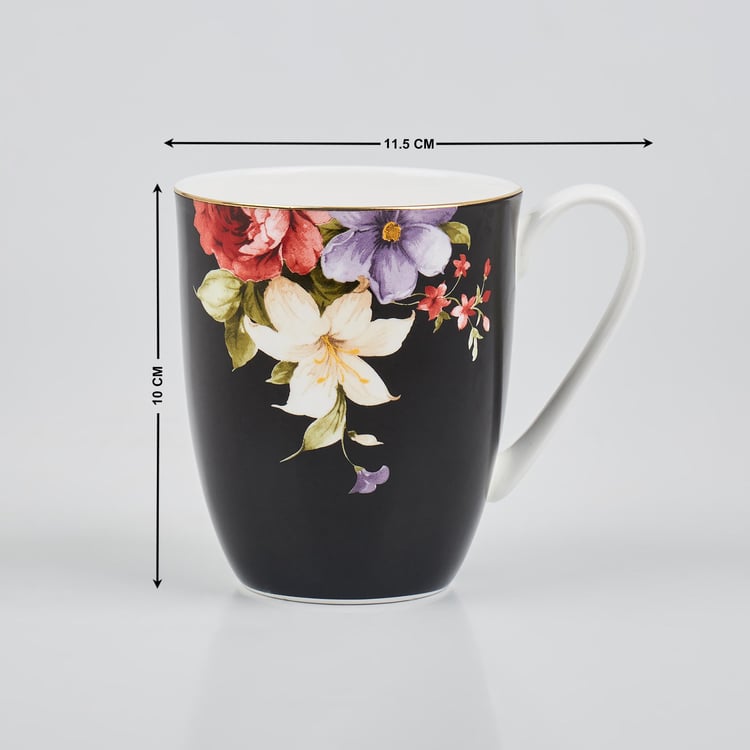 Signature Series Bone China Printed Coffee Mug - 350ml