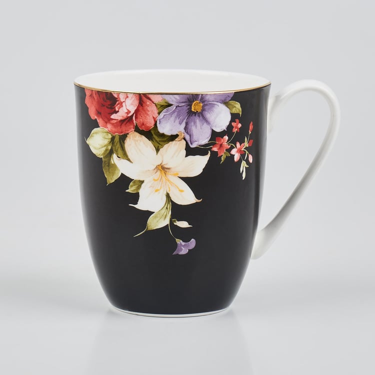 Signature Series Bone China Printed Coffee Mug - 350ml