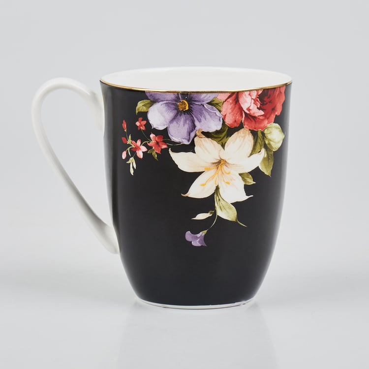 Signature Series Bone China Printed Coffee Mug - 350ml