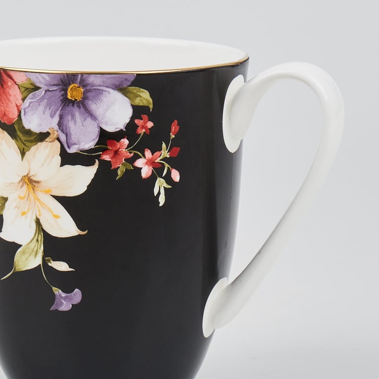 Signature Series Bone China Printed Coffee Mug - 350ml