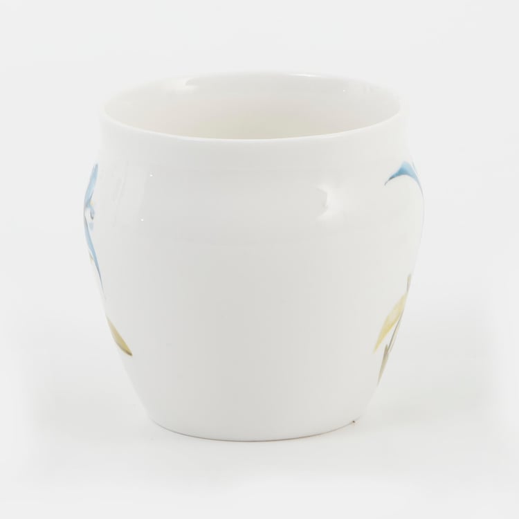 Mandarin Botanica Set of 3 Bone China Kulhad Cups - 240ml