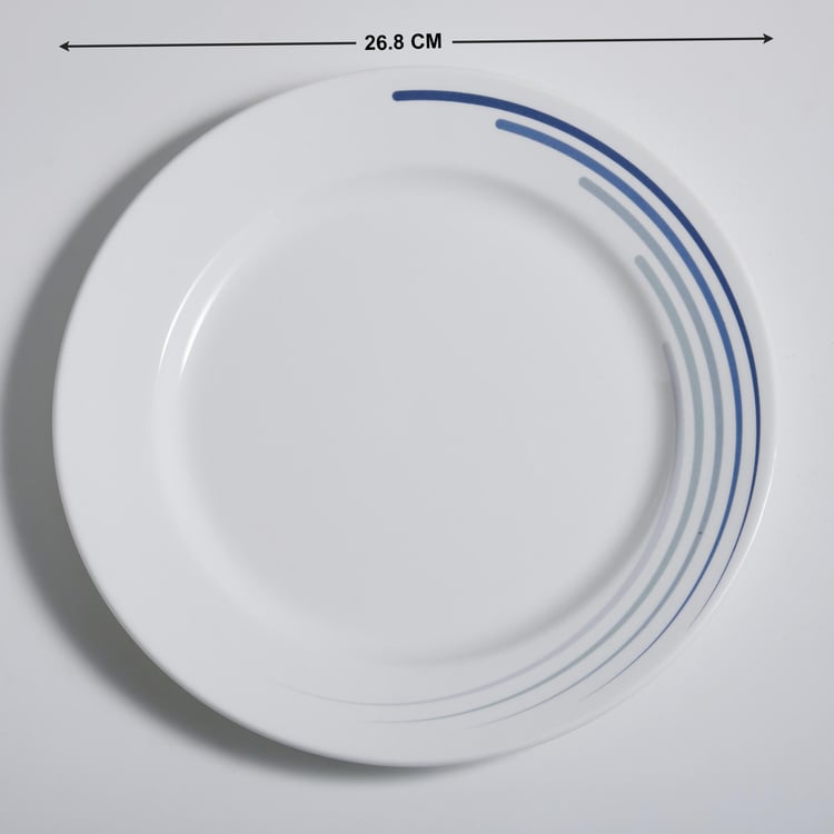 Lucas Bone China Printed Dinner Plate - 26.8cm