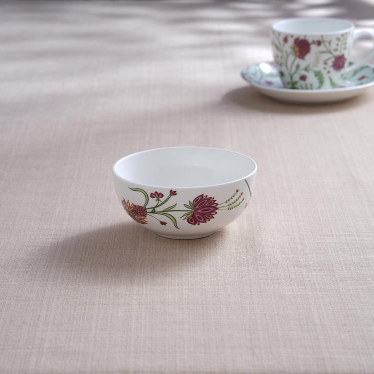 Lucas Bone China Printed Katori - 240ml