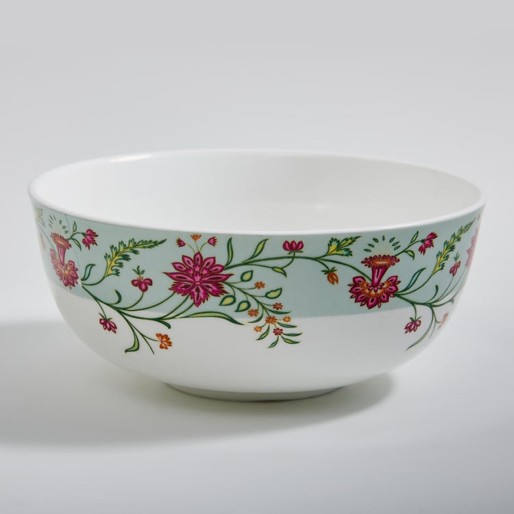 Lucas Bone China Printed Cereal Bowl - 600ml