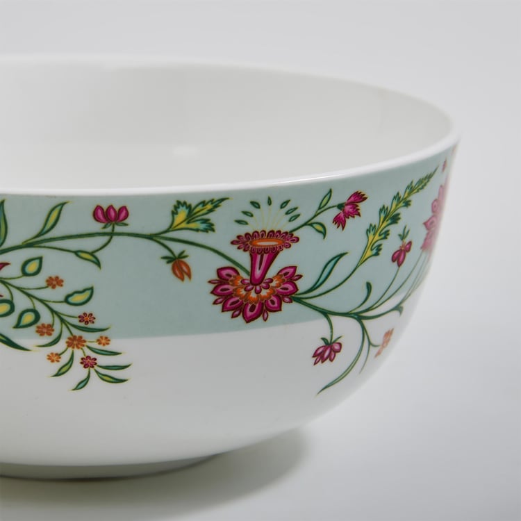 Lucas Bone China Printed Cereal Bowl - 600ml