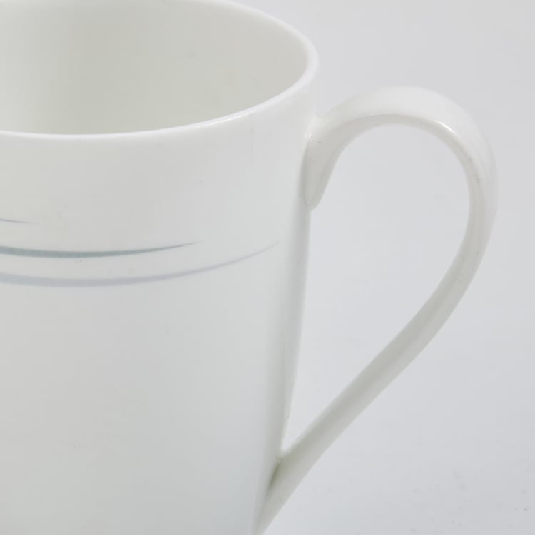 Lucas Bone China Printed Big Coffee Mug - 340ml