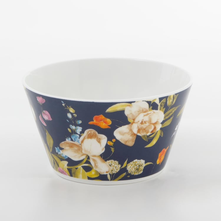 Mandarin Botanica Set of 3 Bone China Printed Serving Bowls - 470ml