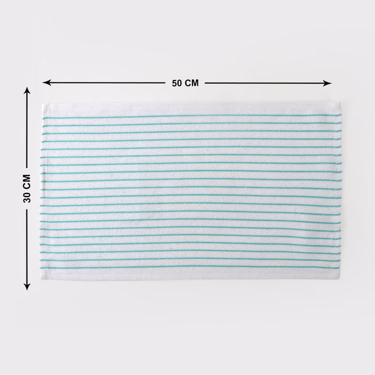 Fervid Set of 5 Cotton Blend Striped Dish Cloth