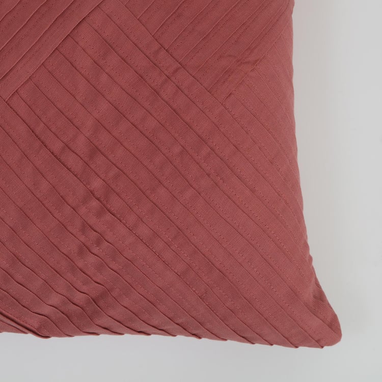 Hello Spring Set of 2 Pleated Cushion Covers - 40x40cm