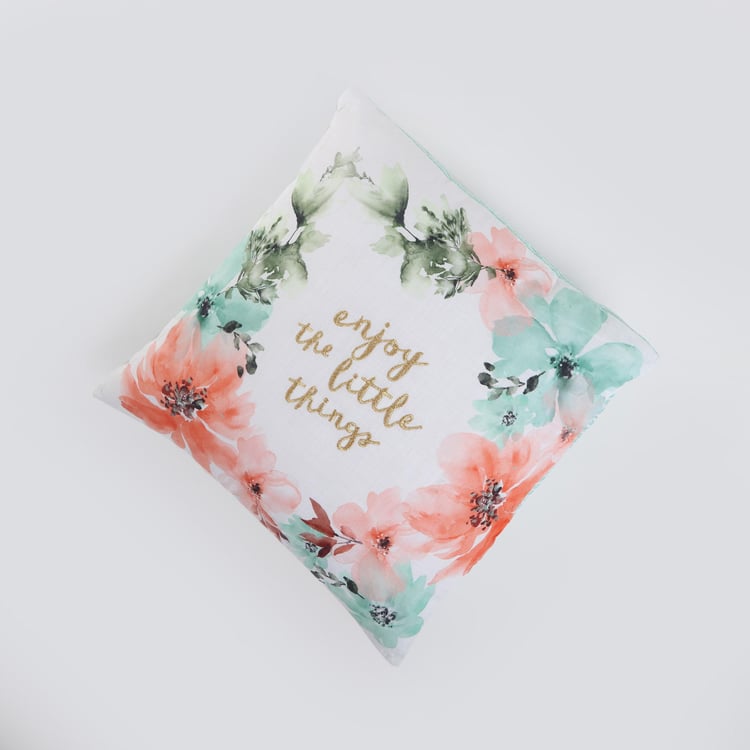 Hello Spring Filled Cushion - 40x40cm