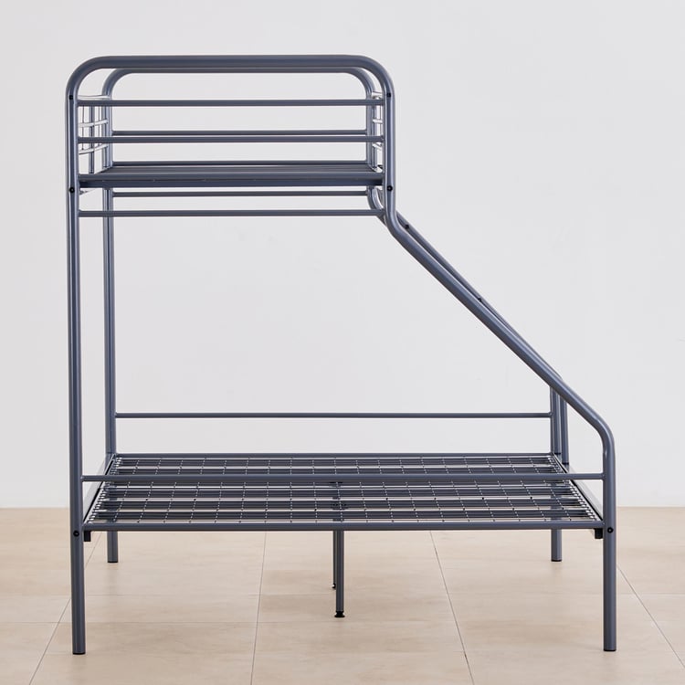 Helios Nebula Avion Metal Bunk Bed - Grey