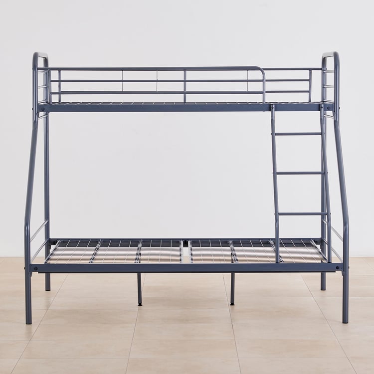 Helios Nebula Avion Metal Bunk Bed - Grey