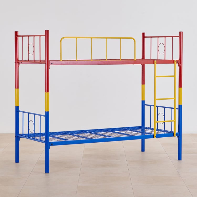 Helios Nebula Axion Metal Bunk Bed - Multicolour