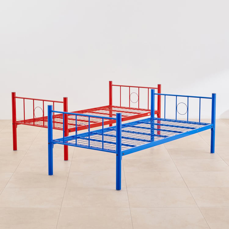 Helios Nebula Axion Metal Bunk Bed - Multicolour