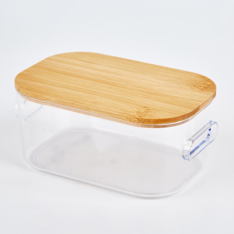 Regan Ridge Storage Bin with Bamboo Lid