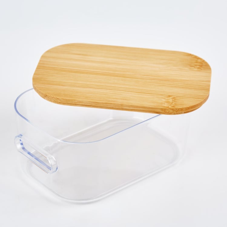 Regan Ridge Storage Bin with Bamboo Lid